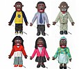  (6) 25" African American Family Full Body    FREE  SHIPPING