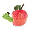 Worm In Apple Finger Puppet 