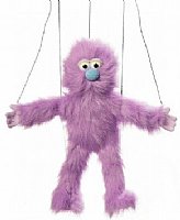 Purple  Monster Marionette