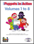Puppets In Action1-8 Books Set 
