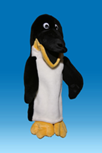 Paz Penguin  Puppet w/ rods
