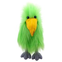 Green Colorful Bird Puppet 