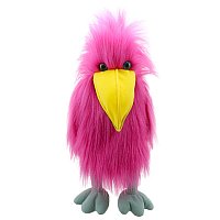 Pink Colorful Bird Puppet 