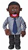 30 Full Body Professional Puppet- Calvin (African American) 