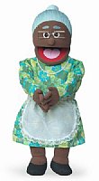 30"  Full Body Professional Puppet-Granny (African American) 