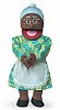 30"  Full Body Professional Puppet-Granny (African American) 