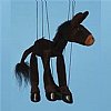 Donkey Marionette String Puppet