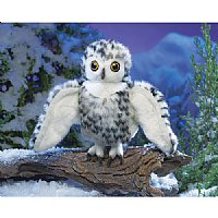 Small Snowy Owl Puppet 