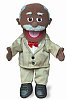 14 " Full Body Hand  Puppet - Pops  African American 