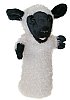 White Sheep Long Sleeved  Hand Puppet 