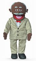 30" Full Body Professional Puppet - Pops  African American