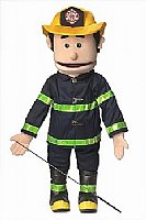 25" Full Body - Fireman Puppet .